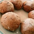 あろりん♪'s cooksnap of when they made ベリーとナッツ、クリチの全粒粉ハードパン.