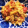 ゆぅまぁ922's cooksnap of when they made 中国の義父直伝 ＊トマトと卵の炒めもの.