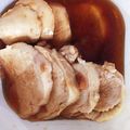 ☆mew☆'s cooksnap of when they made 梅香る✿しっとり茹で鶏のだし酢びたし.