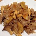 南瓜なおこ's cooksnap of when they made 豚バラと山芋とエリンギの甘辛炒め.