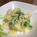 陸ケミ's cooksnap of when they made 簡単じゃがチキコロコロサラダ.