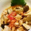 わかピン's cooksnap of when they made ♪鶏のささみとナスのピリ辛トマト煮♪.