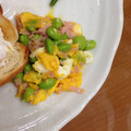 あき0304's cooksnap of when they made 枝豆とハムの卵焼き　お弁当のおかず.