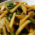 くっくはるちゃん's cooksnap of when they made 新じゃがとピーマンのオイスター炒め♪.