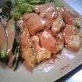 hinaたん's cooksnap of when they made 鶏むね肉のソテー（カレー風味）　.