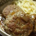 アジフライ's cooksnap of when they made 簡単！煮込みハンバーグ.