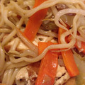 Takire's cooksnap of when they made 簡単 厚揚げ塩焼きそば.