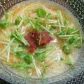 まちパンダ's cooksnap of when they made 長芋そうめん梅しそ風味.