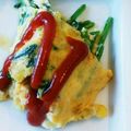 ささなお's cooksnap of when they made ＊朝食に*ほうれん草のオムレツ＊.