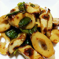 ざとあき's cooksnap of when they made ちくわとピーマンの照り炒め.