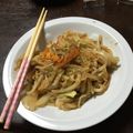 東湖さん's cooksnap of when they made ランチに簡単♪焼きうどん！ソース焼そば風.