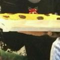 クック7A6CGO☆'s cooksnap of when they made さくさくぱんだで♪水玉ロールケーキ.