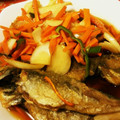 ハチミツ69's cooksnap of when they made 骨までいけちゃう♪あじの南蛮漬け.