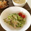 みうﾁｬﾝ's cooksnap of when they made 簡単☆レタスきゅうりツナのマヨポンサラダ.