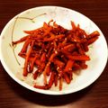 ＊yomogi＊'s cooksnap of when they made 簡単☆人参の味噌きんぴら.
