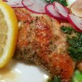 miiko86's cooksnap of when they made 美肌＊鮭のムニエル〜大葉レモンソース〜.