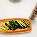 ぐであや's cooksnap of when they made きゅうり＊酒醤油漬け.