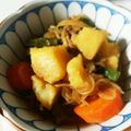 yomahiyu's cooksnap of when they made 糸こんにゃく入りの肉じゃが.