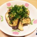 nanapi♪'s cooksnap of when they made レンジで簡単♪茄子の揚げ浸し風.