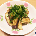 nanapi♪'s cooksnap of when they made レンジで簡単♪茄子の揚げ浸し風.