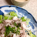 andyhouse's cooksnap of when they made 冷しゃぶ　ヨーグルトだれ柚子こしょう風味.