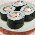 まあまま☆0403's cooksnap of when they made 生ハムとクリームチーズのサラダ巻き.