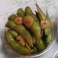 ルミちょ's cooksnap of when they made 枝豆　皮ごとガーリック炒め.