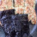 ブラピーママ's cooksnap of when they made モッチモチ☆ お好み焼き風 おから餅.