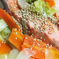 chulita5's cooksnap of when they made 鮭と野菜の蒸し煮.