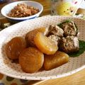 licca48's cooksnap of when they made 鶏肉団子と大根の煮物.