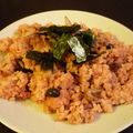 tortolos's cooksnap of when they made たらことしめじの炒めご飯.