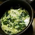 さーちゃん＊☆'s cooksnap of when they made *かき玉わかめスープ*.