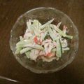 クックQEF71M☆'s cooksnap of when they made きゅうりとかにかまのサラダ.