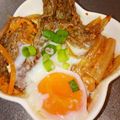 55mint's cooksnap of when they made スタミナ一杯付けて！卵入りキムチ肉豆腐.