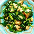 じゅんきち♀'s cooksnap of when they made ニラとササミのオイマヨ炒め.