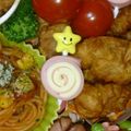 ヨッスィー☆'s cooksnap of when they made キャラ弁に！簡単！くるくるちーず！.
