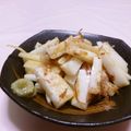 赤い電話's cooksnap of when they made 簡単！長芋の醤油おかか合え.