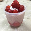 ふるふるはなこ's cooksnap of when they made イチゴたっぷりストロベリームース.