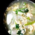 ﾌﾞﾌﾞ's cooksnap of when they made 食べるスープ ！ほうれん草のかきたま汁.