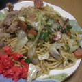 たぁこん's cooksnap of when they made わけぎたっぷり★しょうゆ焼きそば.