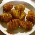 Asahome's cooksnap of when they made レンジで時短！ハッセルバックポテト.