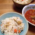 みうみうみっちゃん's cooksnap of when they made ズボラさん家の炊き込みご飯♪お金無い時に.