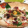 ナピト's cooksnap of when they made 大根・新玉【ぶっかけ薬味蕎麦】.