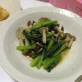 けぃ007's cooksnap of when they made お弁当☆小松菜としめじのさっと煮.