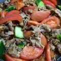 うみぽ's cooksnap of when they made キュウリと豚肉の炒め物.