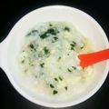 ロイザイル's cooksnap of when they made 離乳食中期ささみほうれん草のあんかけかゆ.