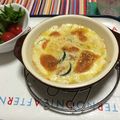piko1223's cooksnap of when they made 簡単とろとろ♪ズッキーニとかぶのグラタン.