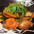 pana0330♡'s cooksnap of when they made ズッキーニと鶏むね肉の揚げびたし.