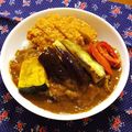 とこきち's cooksnap of when they made 夏野菜のチキンカツカレー☆.