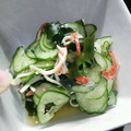 からあげゆっぴ's cooksnap of when they made 簡単 きゅうりとわかめの酢の物☆.